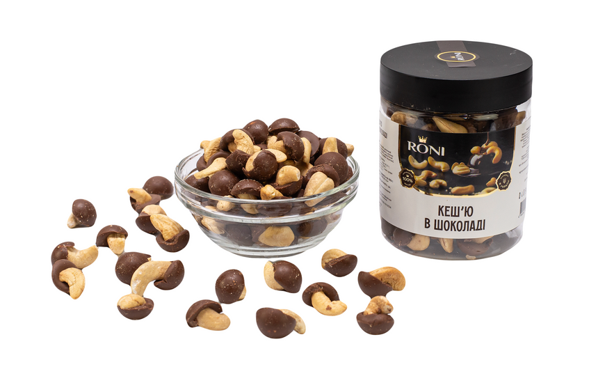 Cashews in chocolate